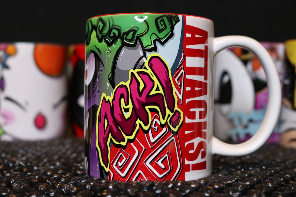 Mars Attacks! Ceramic Mug – Ack Ack! | 11oz Custom Printed