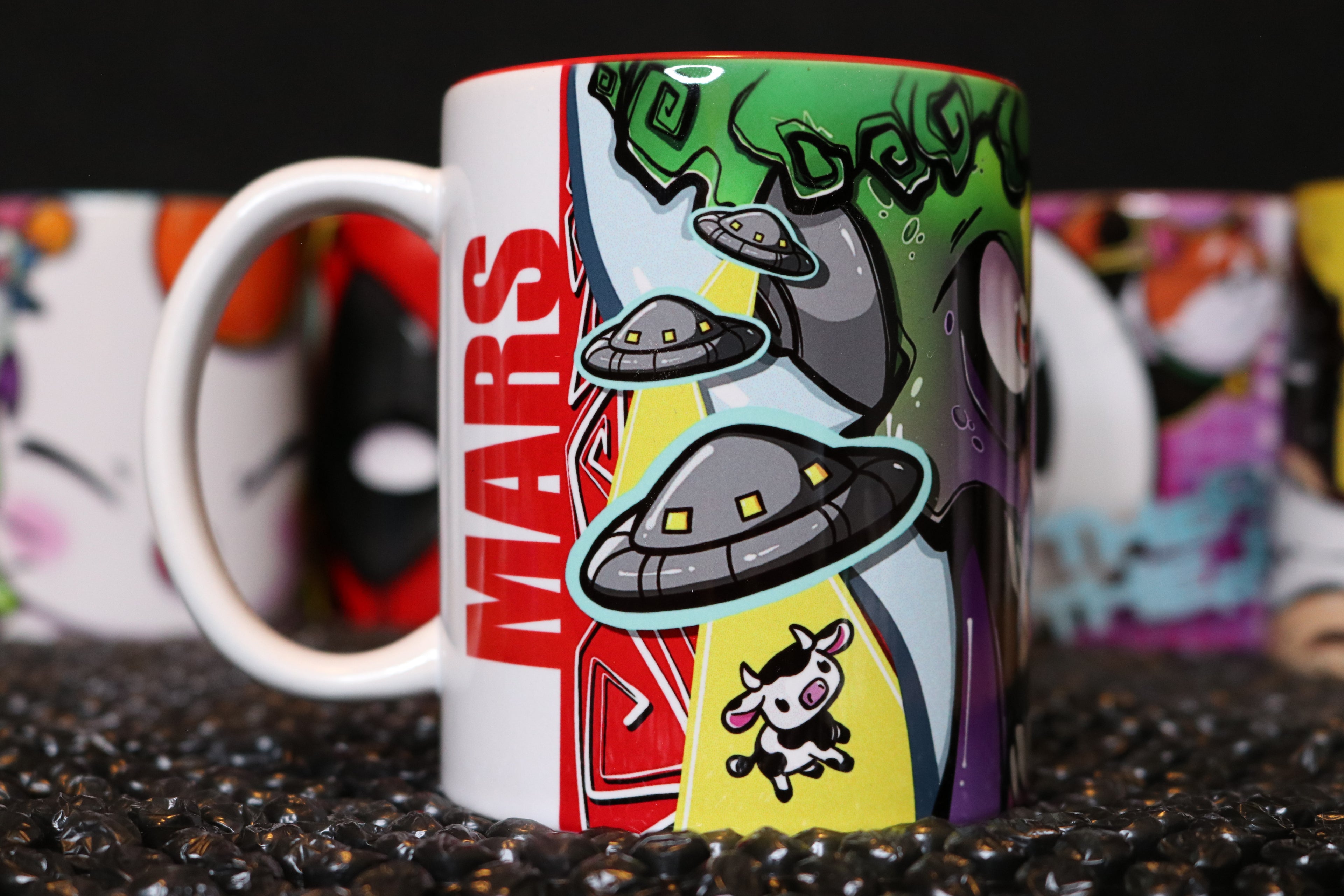 Mars Attacks! Ceramic Mug – Ack Ack! | 11oz Custom Printed