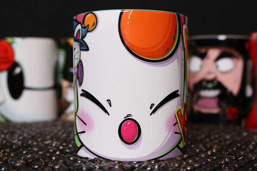 Final Fantasy Moogle Ceramic Mug – KUPO! | 11oz Custom Printed