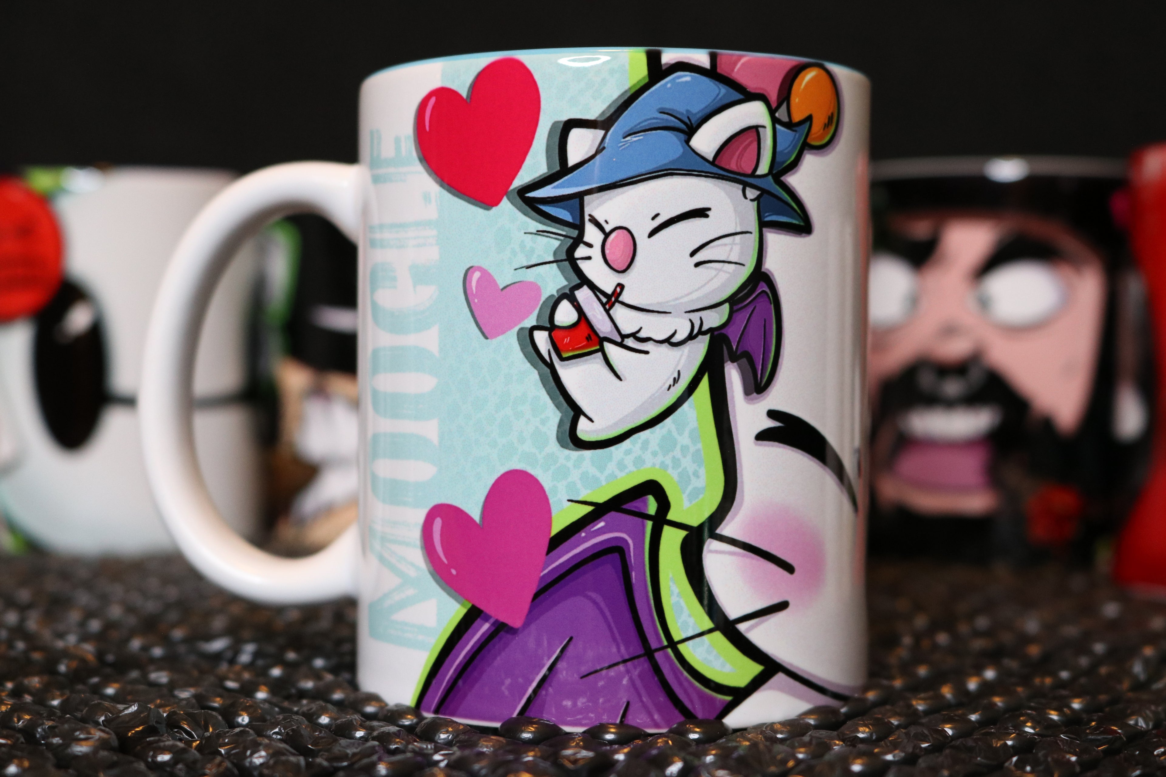 Final Fantasy Moogle Ceramic Mug – KUPO! | 11oz Custom Printed