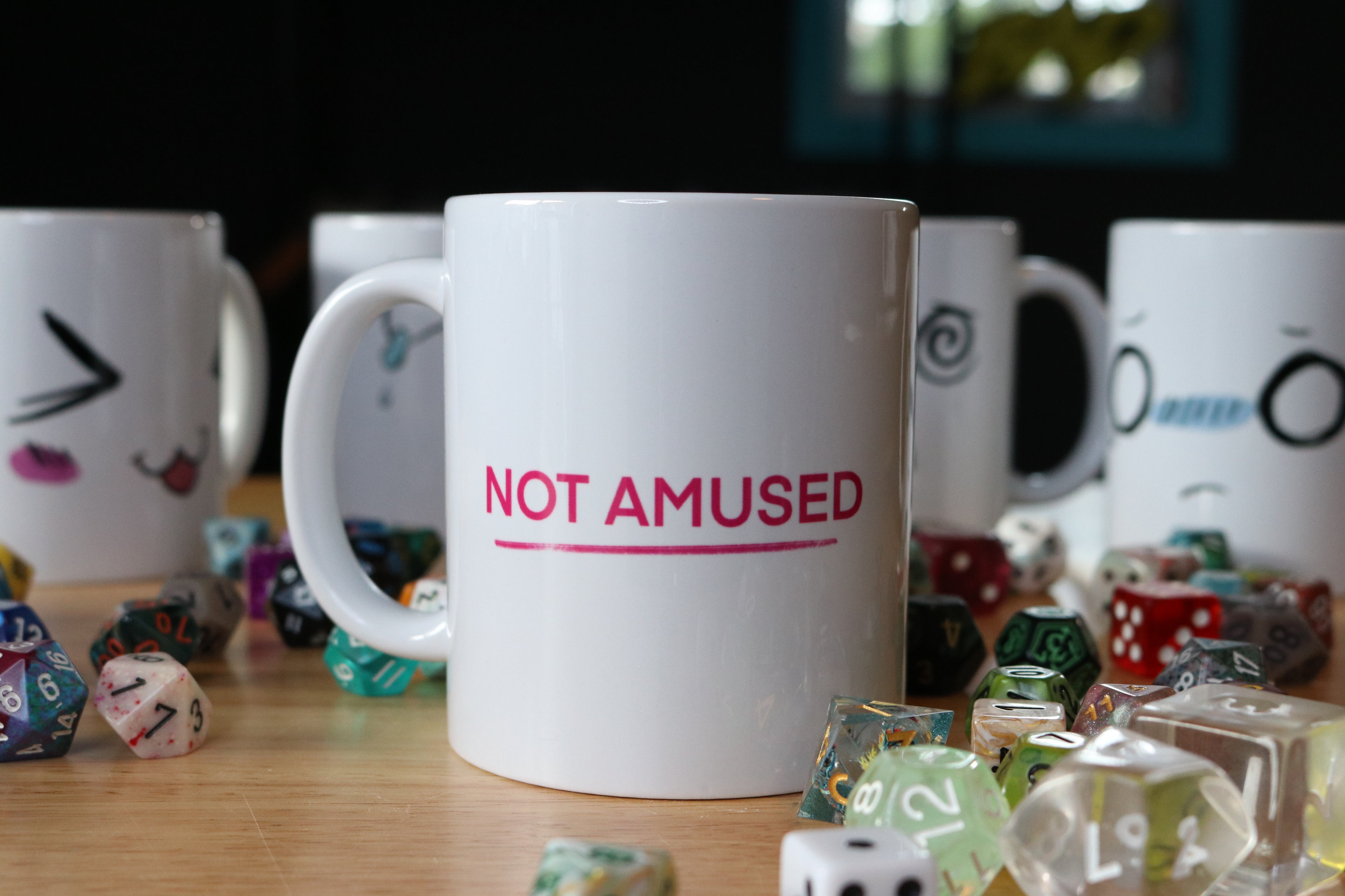 Not Amused — Mood Mug | 11oz Custom Printed