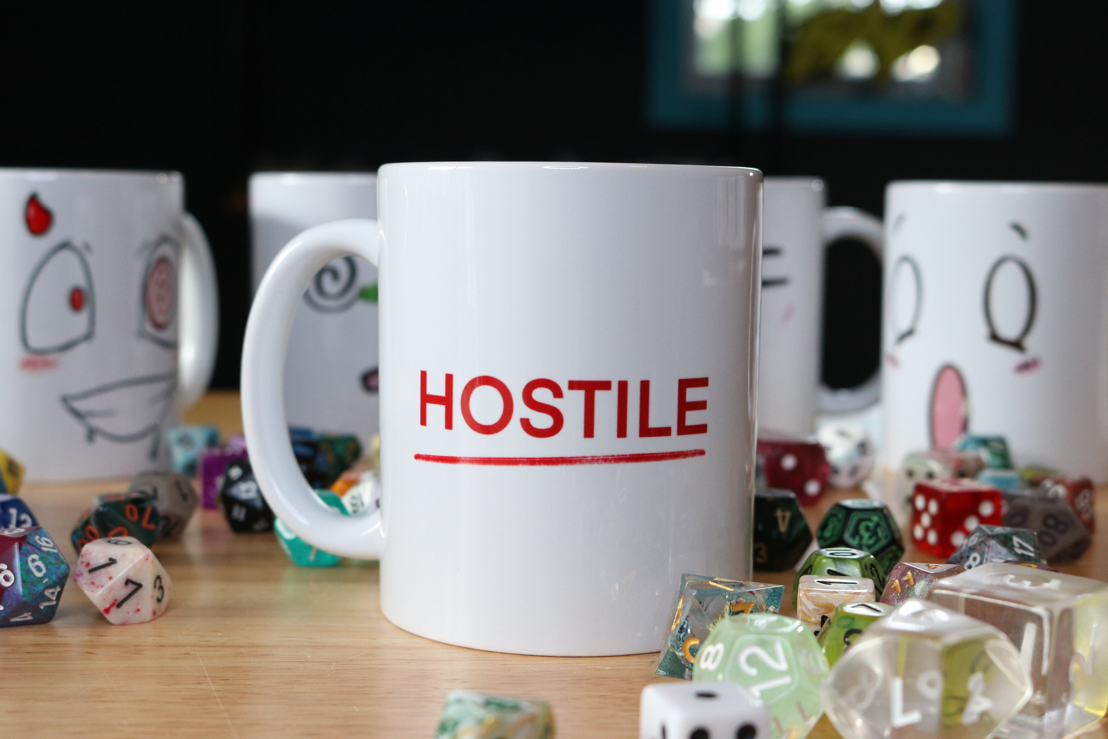Hostile — Mood Mug | 11oz Custom Printed