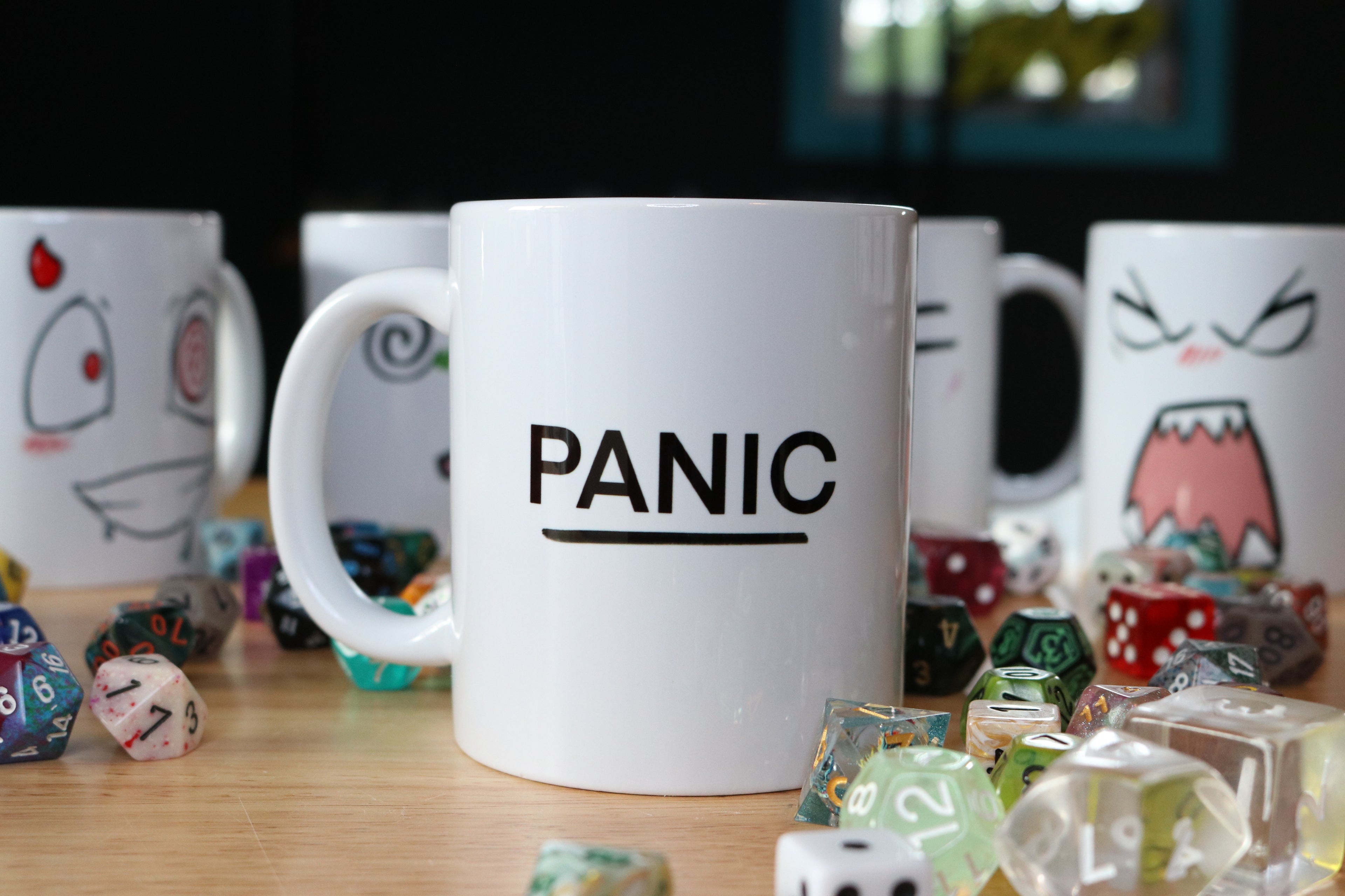 Panic — Mood Mug | 11oz Custom Printed