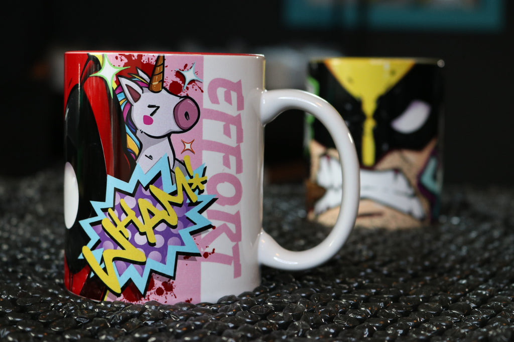 Deadpool & Wolverine Mug Set | 2x 11oz Custom Printed Ceramic Mugs