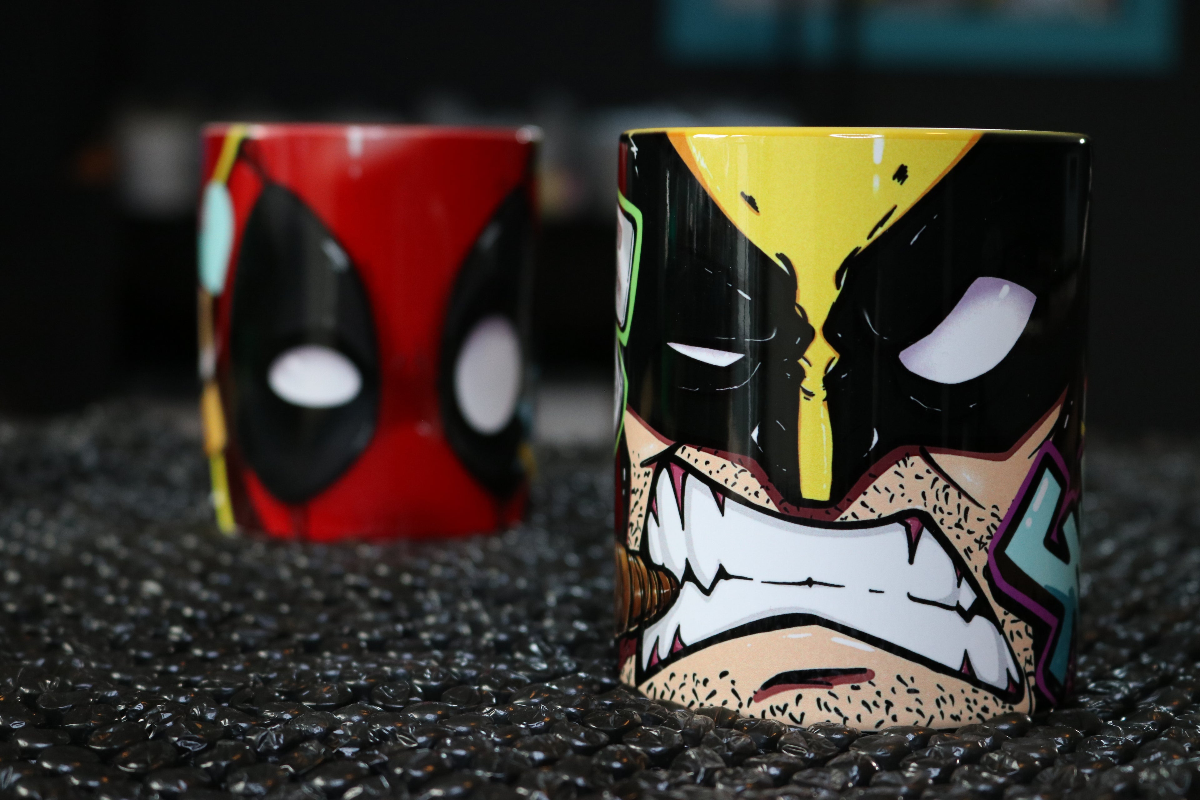 Deadpool & Wolverine Mug Set | 2x 11oz Custom Printed Ceramic Mugs