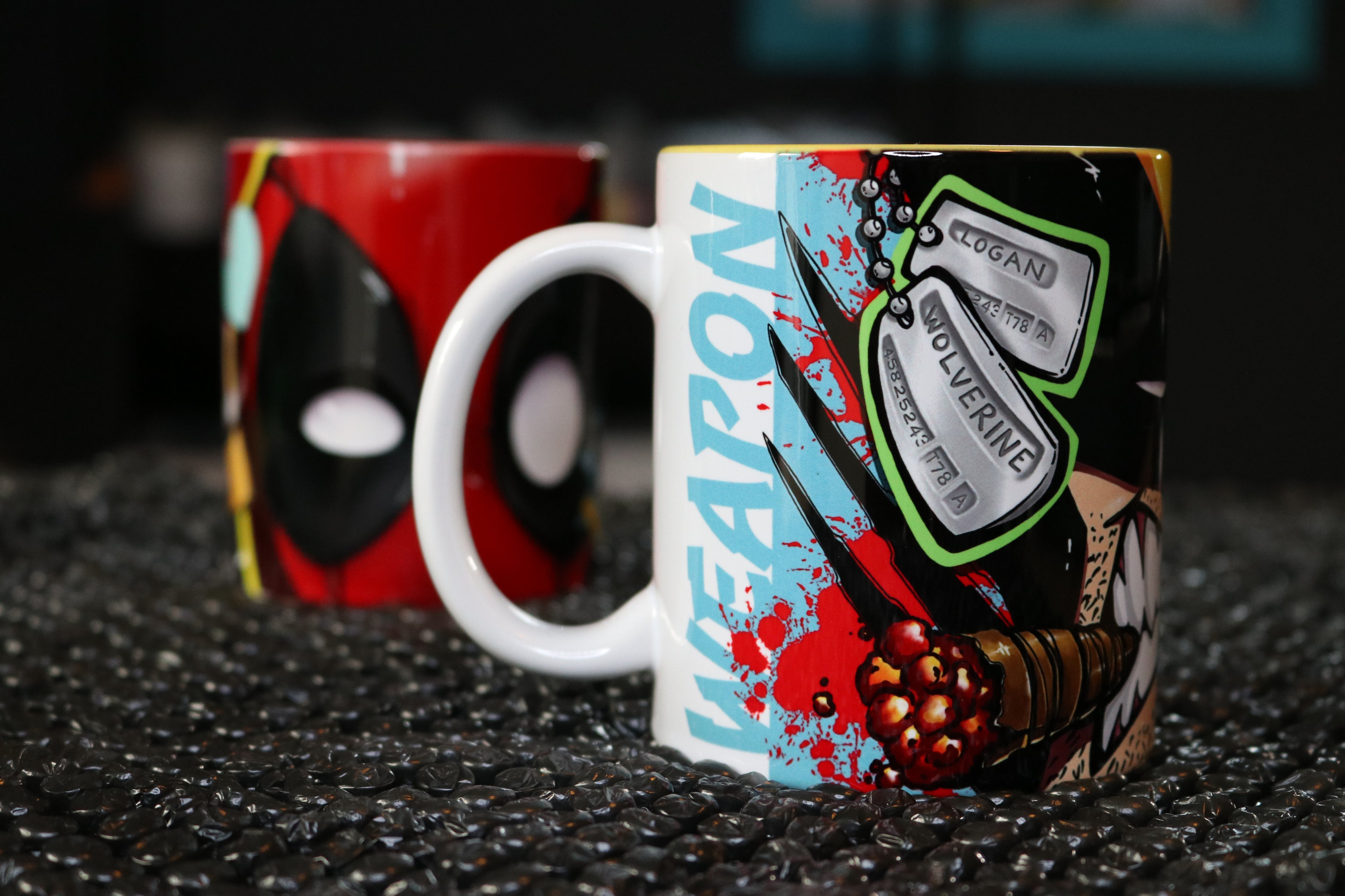 Deadpool & Wolverine Mug Set | 2x 11oz Custom Printed Ceramic Mugs