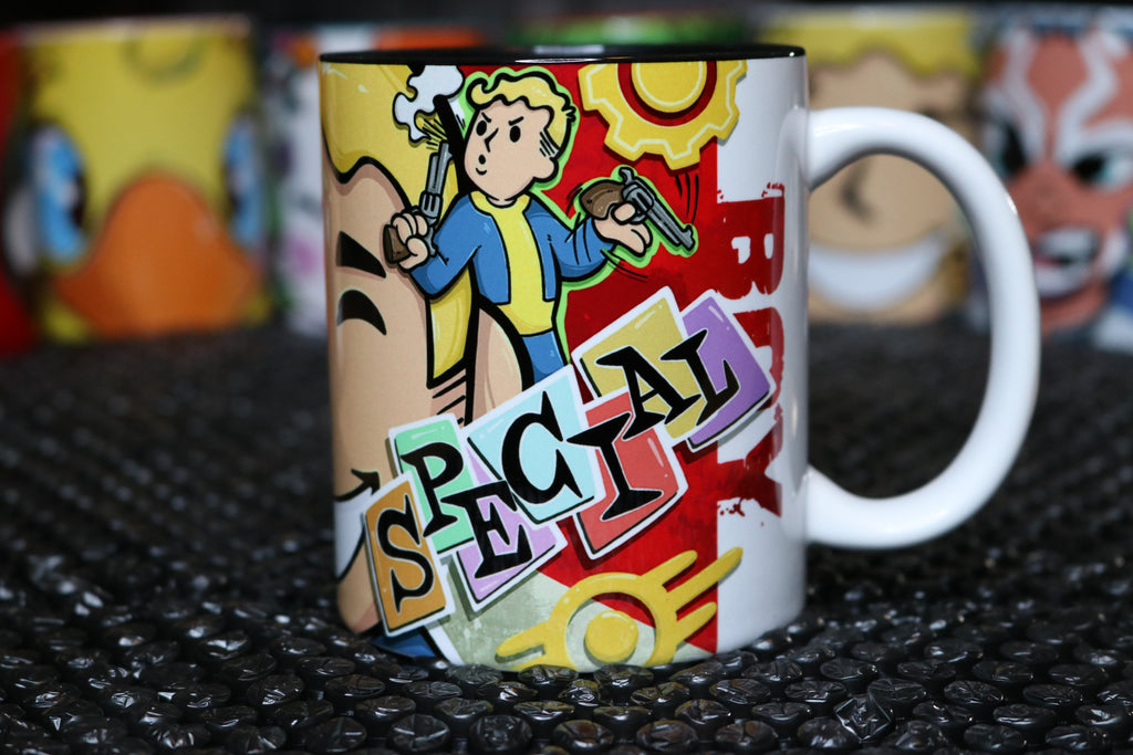 Fallout Vault Boy Ceramic Mug – SPECIAL! | 11oz Custom Printed