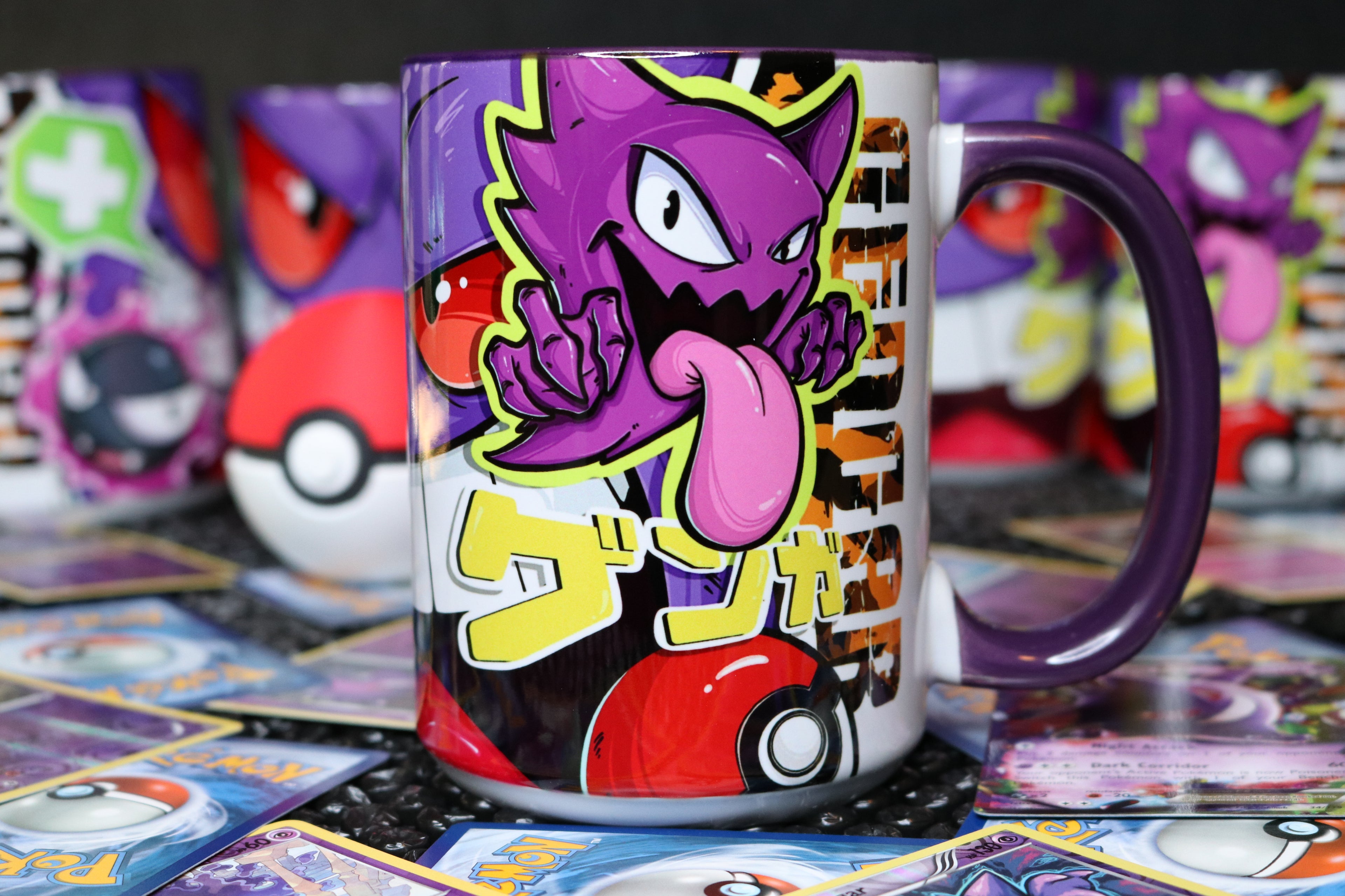 Gengar Pokémon Ceramic Mug – Haunt Your Morning | 15oz Custom Printed