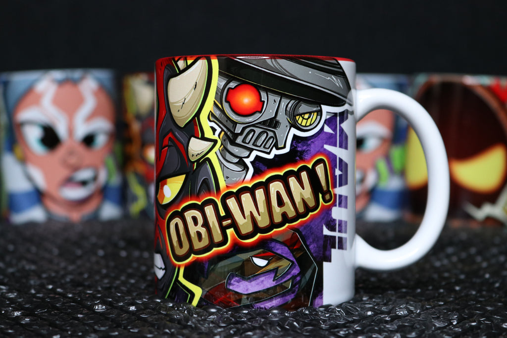 Darth Maul Ceramic Mug – Embrace the Shadow Lord. | 11oz Custom Printed
