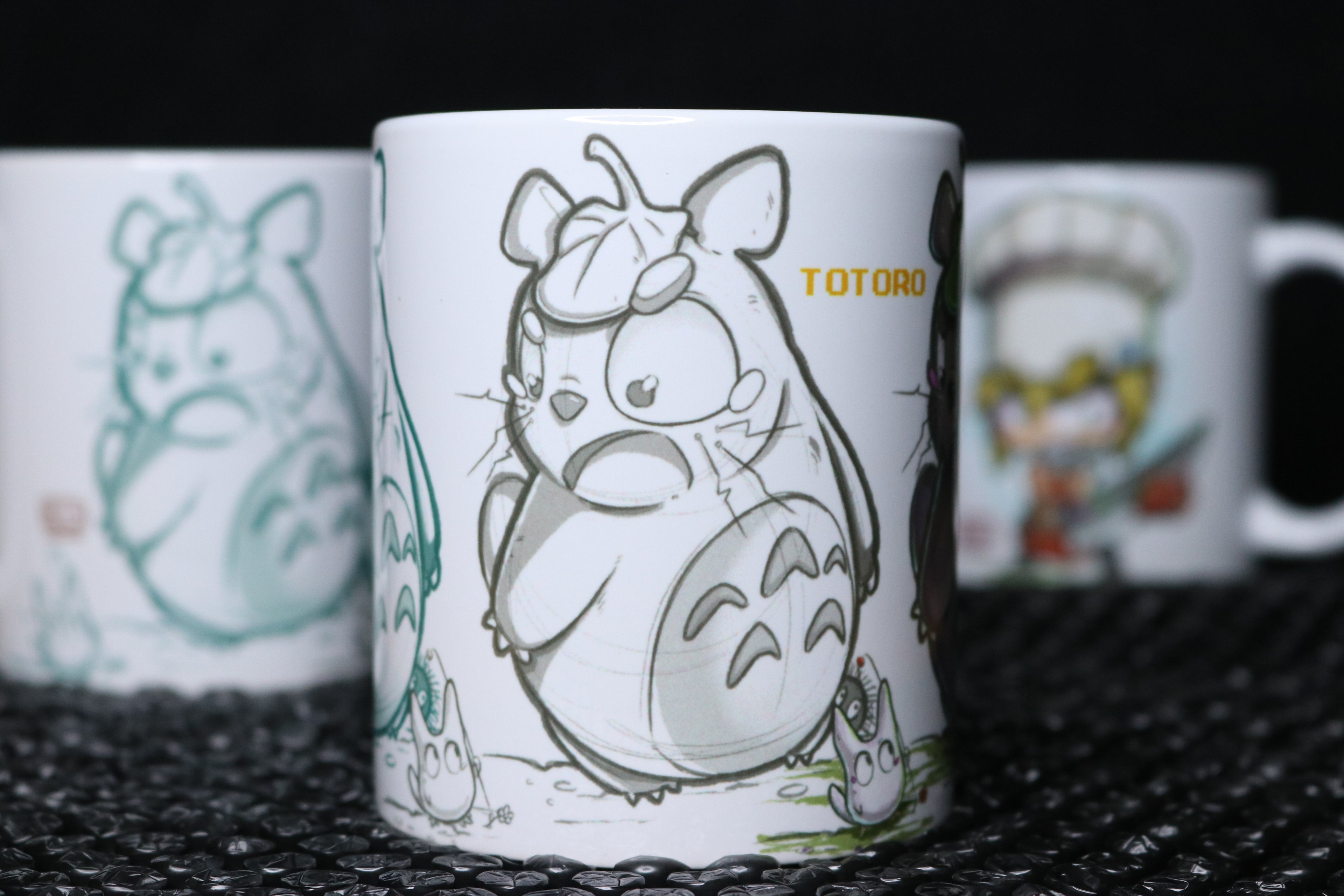Totoro Chibi Ceramic Mug | 11oz Custom Printed