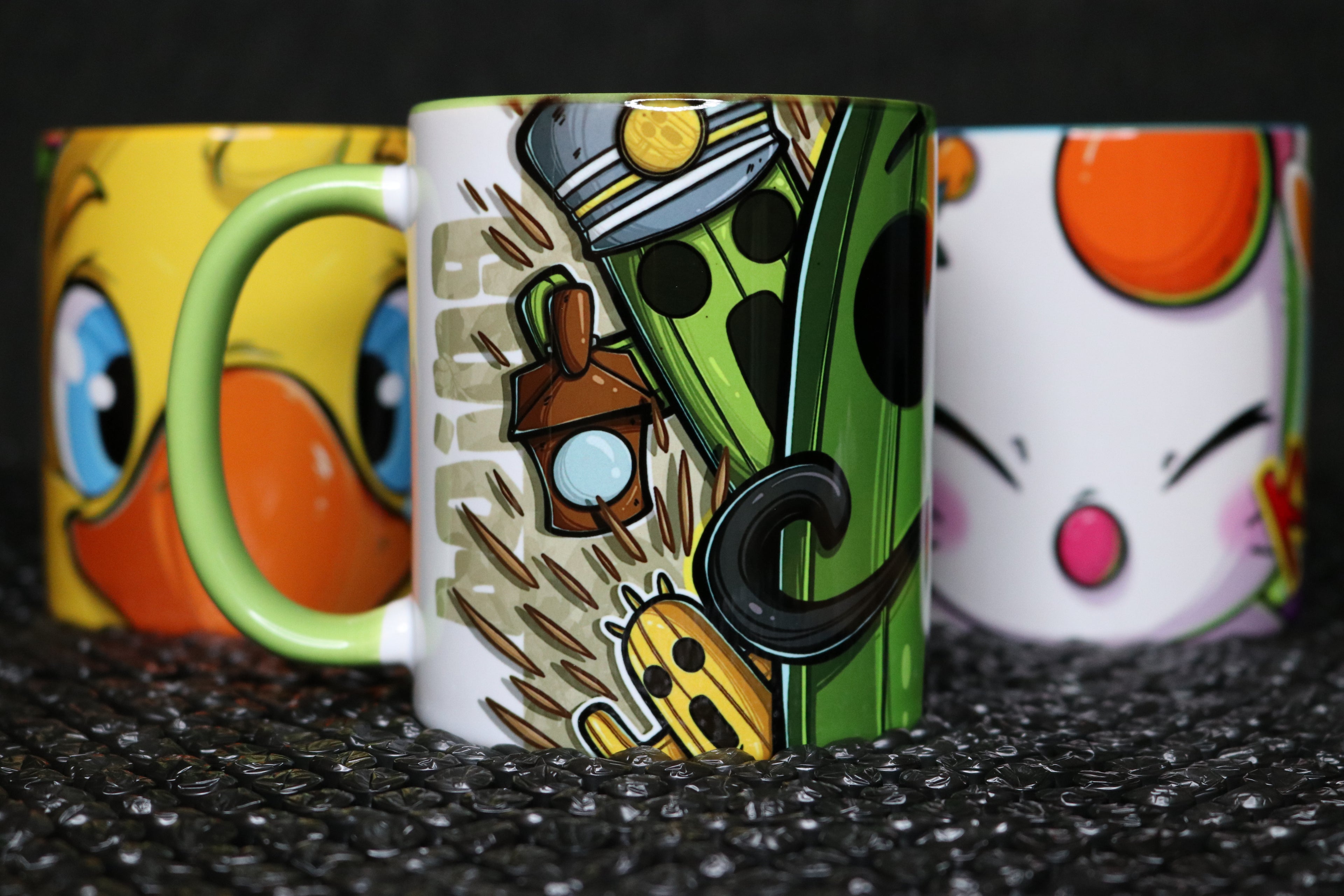 Final Fantasy Cactuar Ceramic Mug – 10,000 Needles! | 11oz Custom Printed